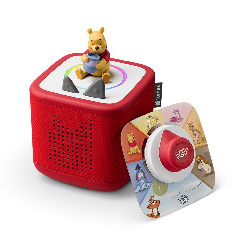  Tonies -  Tonies Disney Winnie the Pooh Toniebox 2 Play Set - Sunset Red -  Electronics