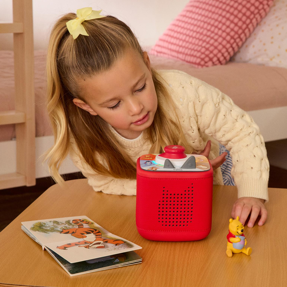  Tonies -  Tonies Disney Winnie the Pooh Toniebox 2 Play Set - Sunset Red -  Electronics