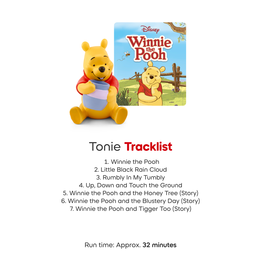  Tonies -  Tonies Disney Winnie the Pooh Toniebox 2 Play Set - Sunset Red -  Electronics