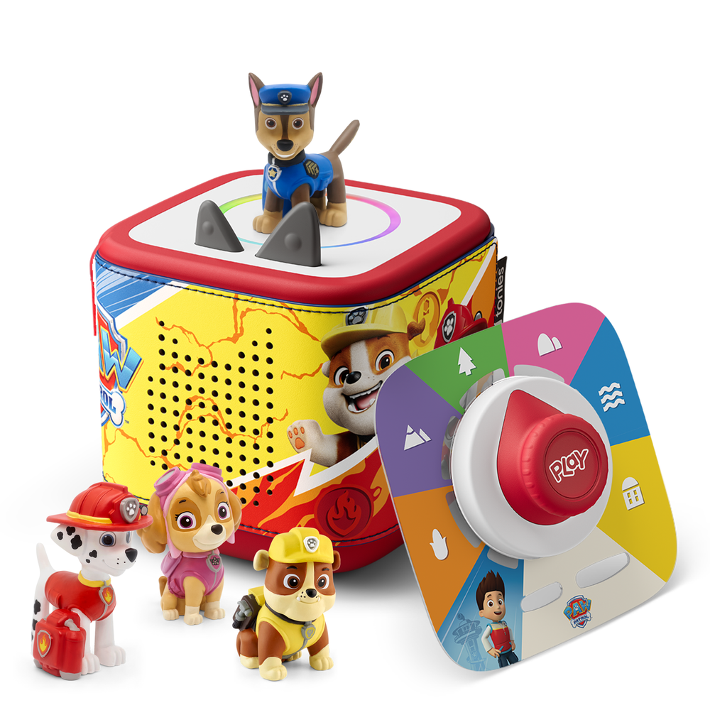 Tonies PAW Patrol Toniebox 2 Bundle with Tonieplay Game, Sleeve Tonies PAW Patrol Toniebox 2 Bundle with Tonieplay Game, Sleeve