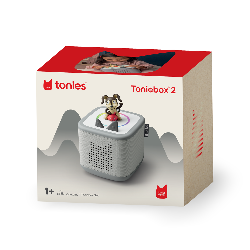  Tonies -  Tonies Playtime Puppy Toniebox 2 Starter Set - Moon Gray -  Electronics