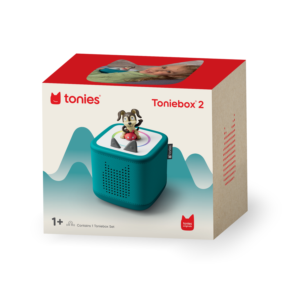 Tonies Playtime Puppy Toniebox 2 Starter Set - Tropical Teal | Tonies