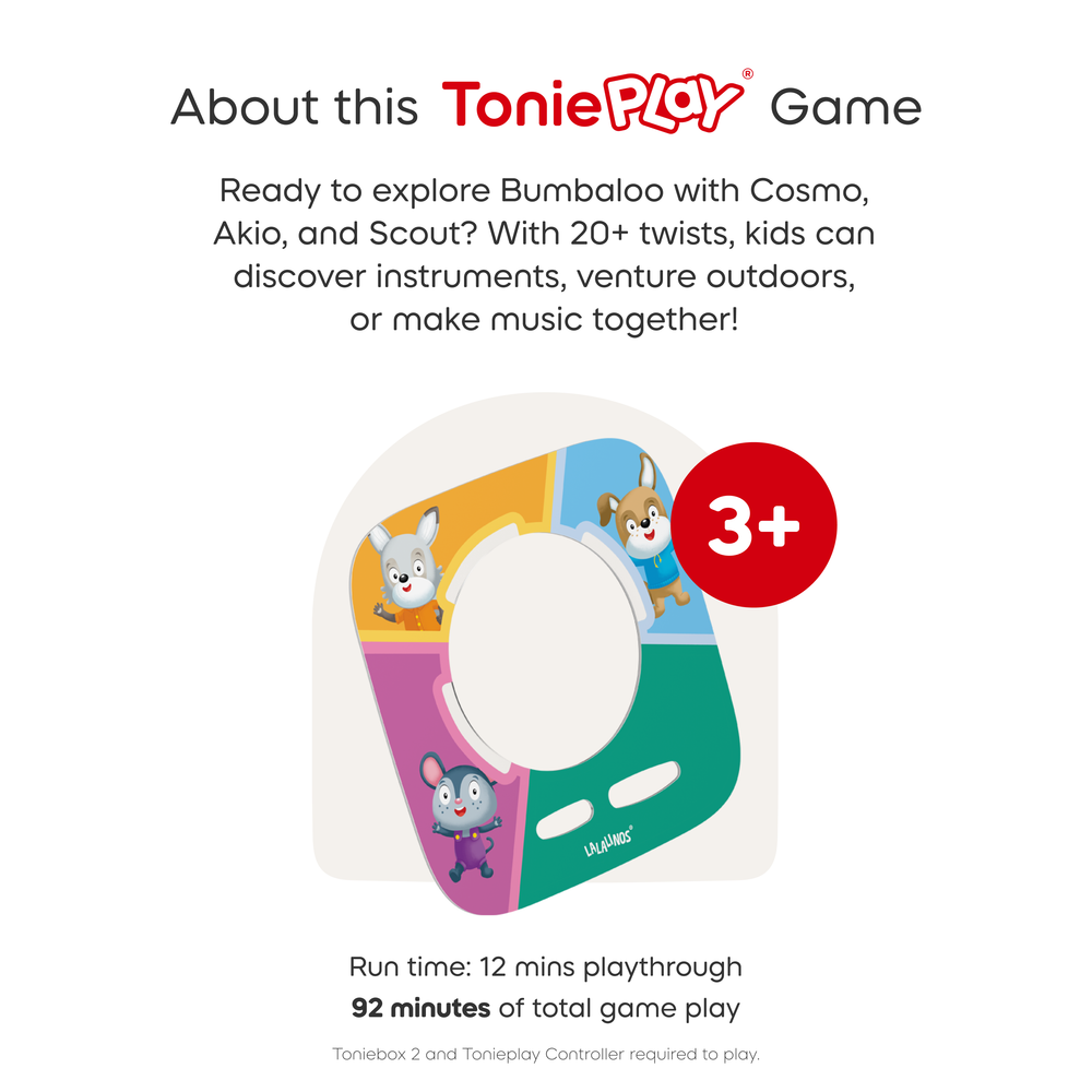  Tonies -  Tonies Tonieplay Lalalinos: Your Day in Bumbaloo Game -  Electronics