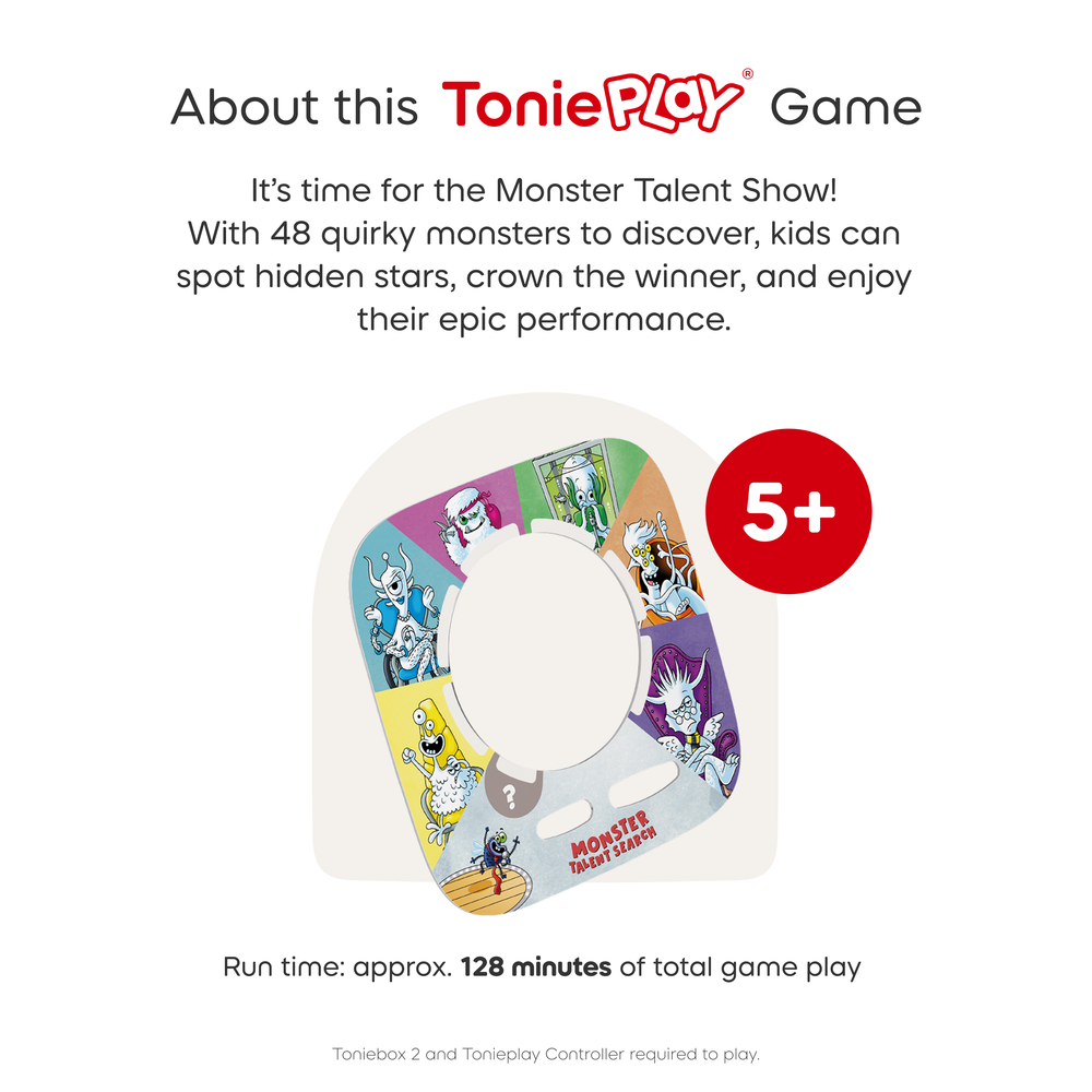  Tonies -  Tonies Tonieplay Monster Talent Search -  Electronics
