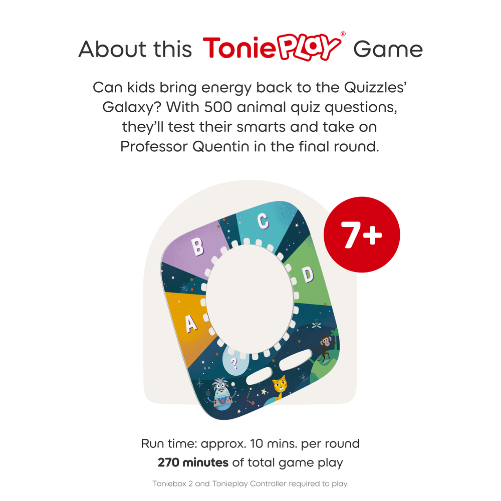  Tonies -  Tonies Tonieplay The Quizzles: All About Animals -  Electronics