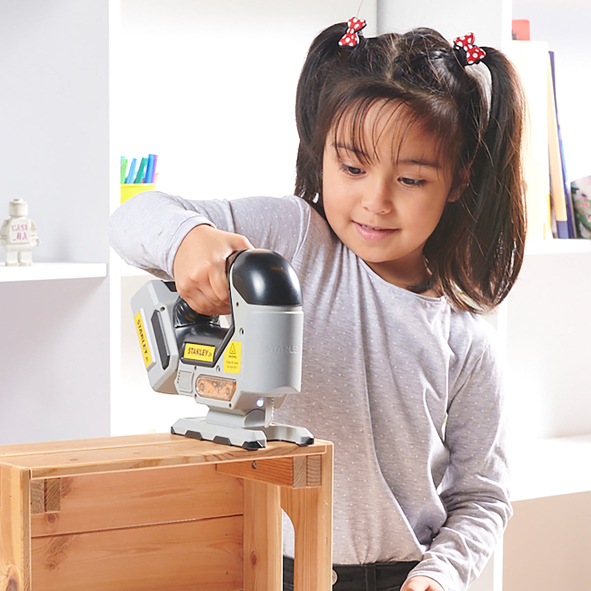 Stanley Jr. -  Toy Power Tool Jigsaw Pretend Play -  Preschool