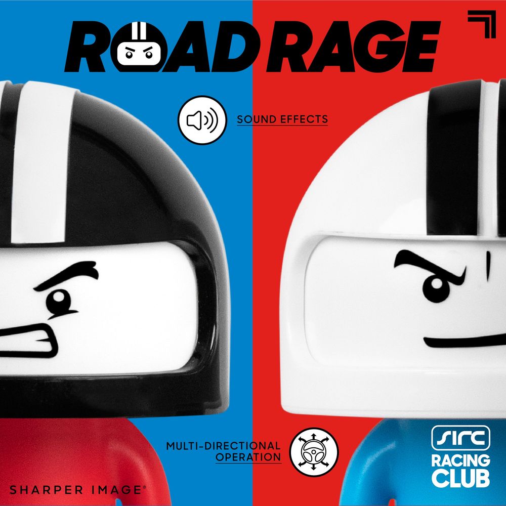  Sharper Image -  Toy RC Speed Bumper Road Rage -  Vehicles