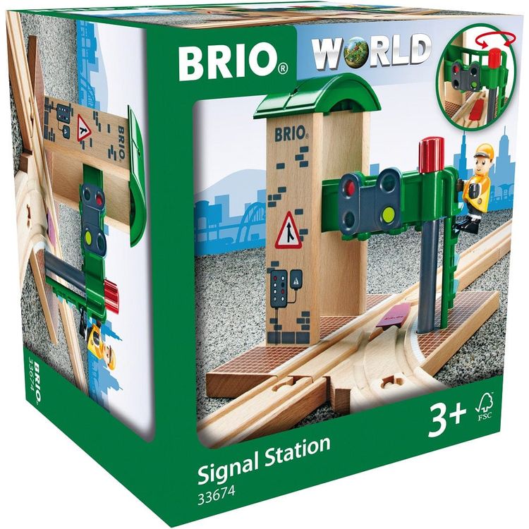  Brio -  Train Signal Station -  Preschool