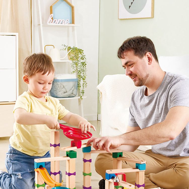  Hape -  Tricks N Twists Marble Track -  Preschool