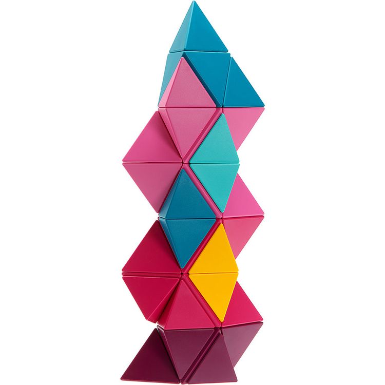  Trido -  Trido Flamingo Large Magnetic Building Set - 36 Pieces -  Preschool