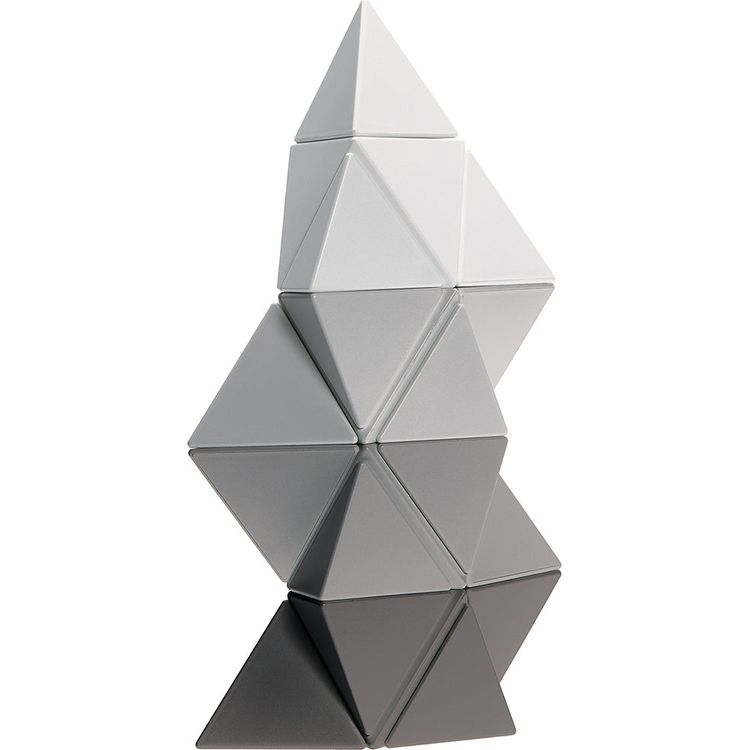  Trido -  Trido Monochromatic Medium Magnet Building Set - 24 Pieces -  Preschool