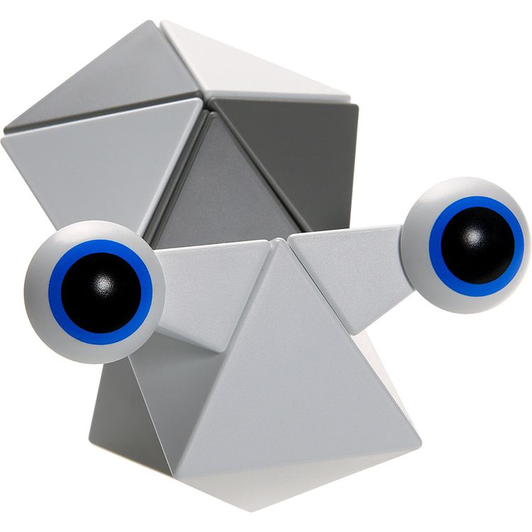  Trido -  Trido Monochromatic Small Magnet Building Set - 12 Pieces -  Preschool