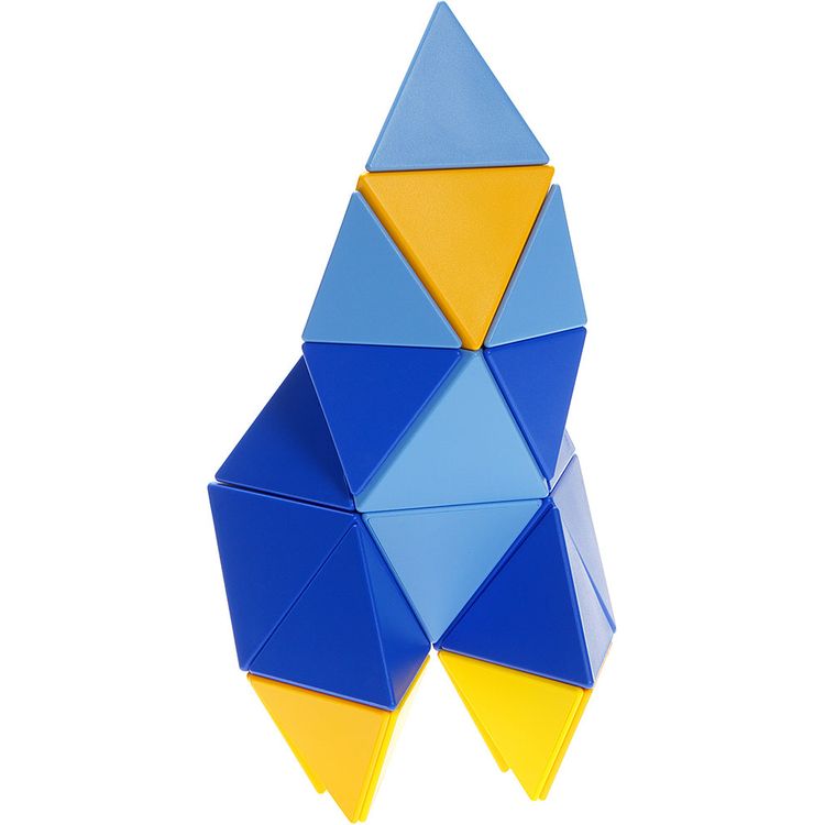  Trido -  Trido Sky Medium Magnet Building Set -24 Pieces -  Preschool