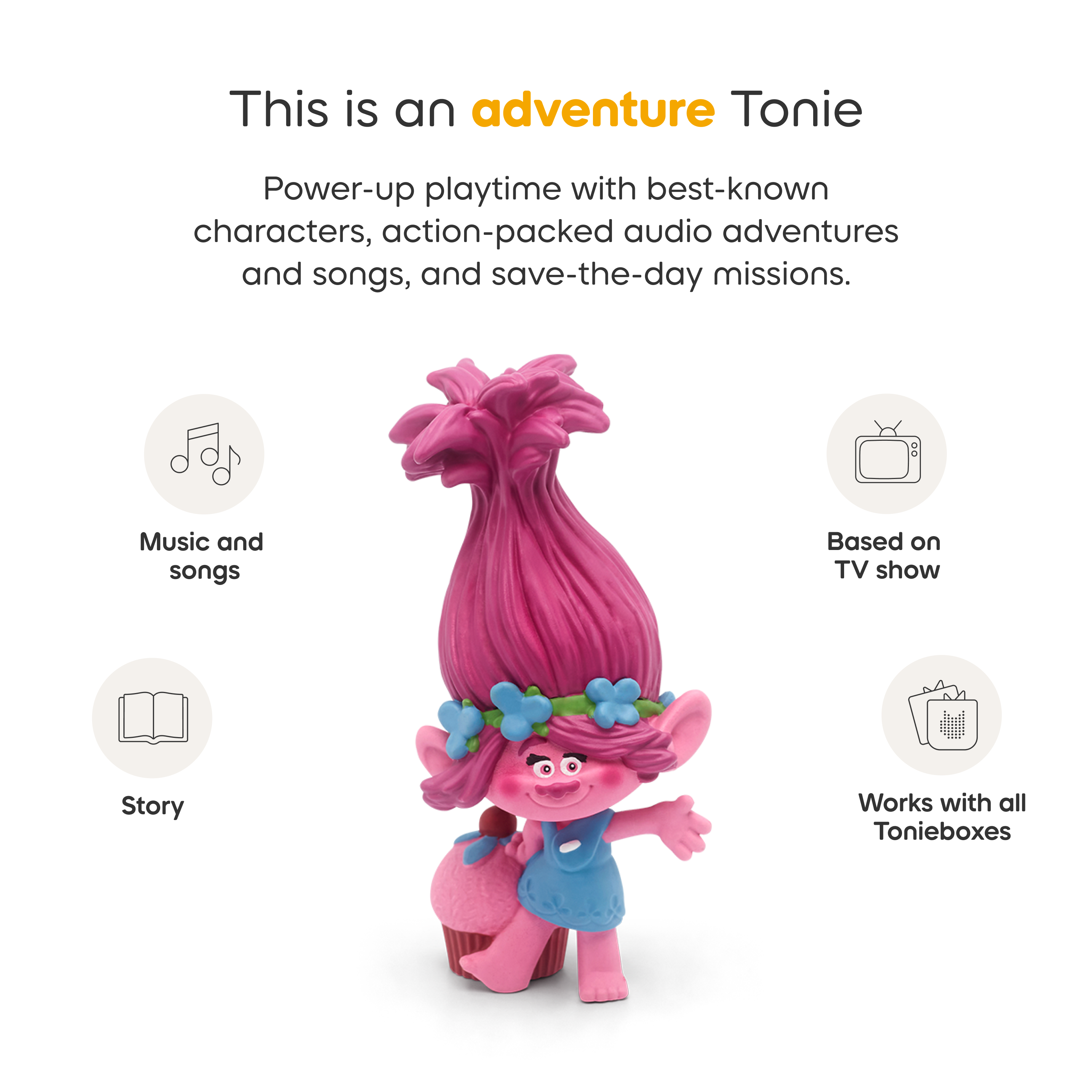 Tonies -  Trolls: Poppy Tonie -  Electronics