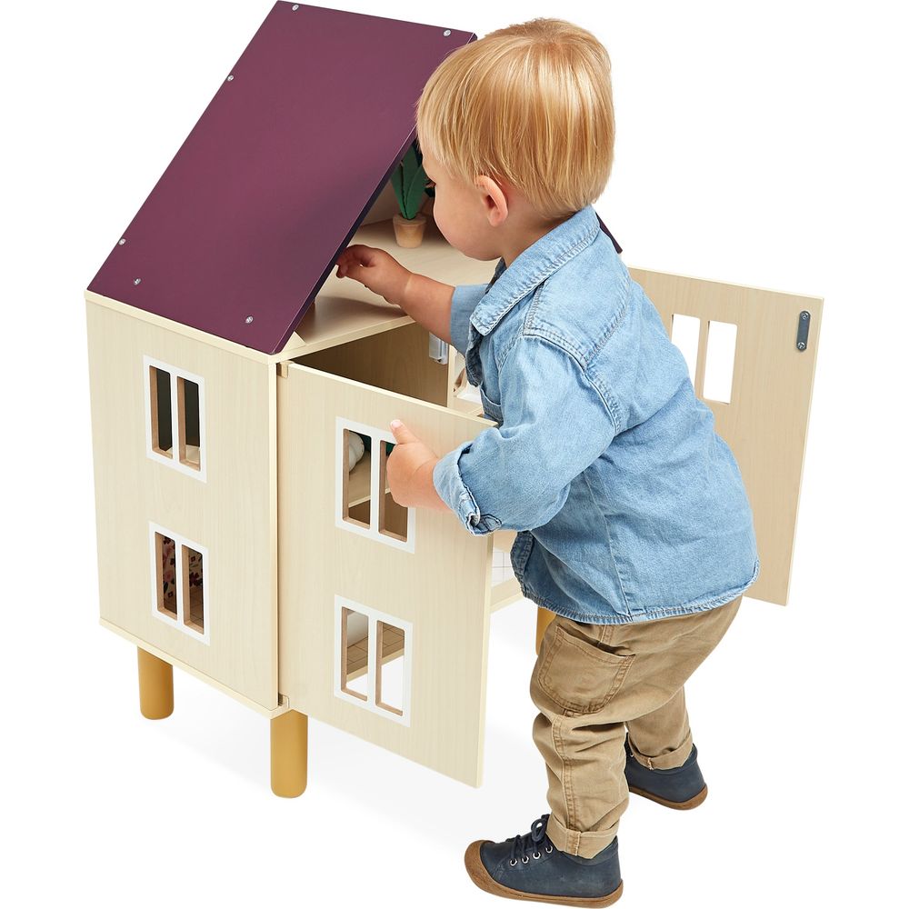  Janod -  Twist My First Dollhouse -  Dolls