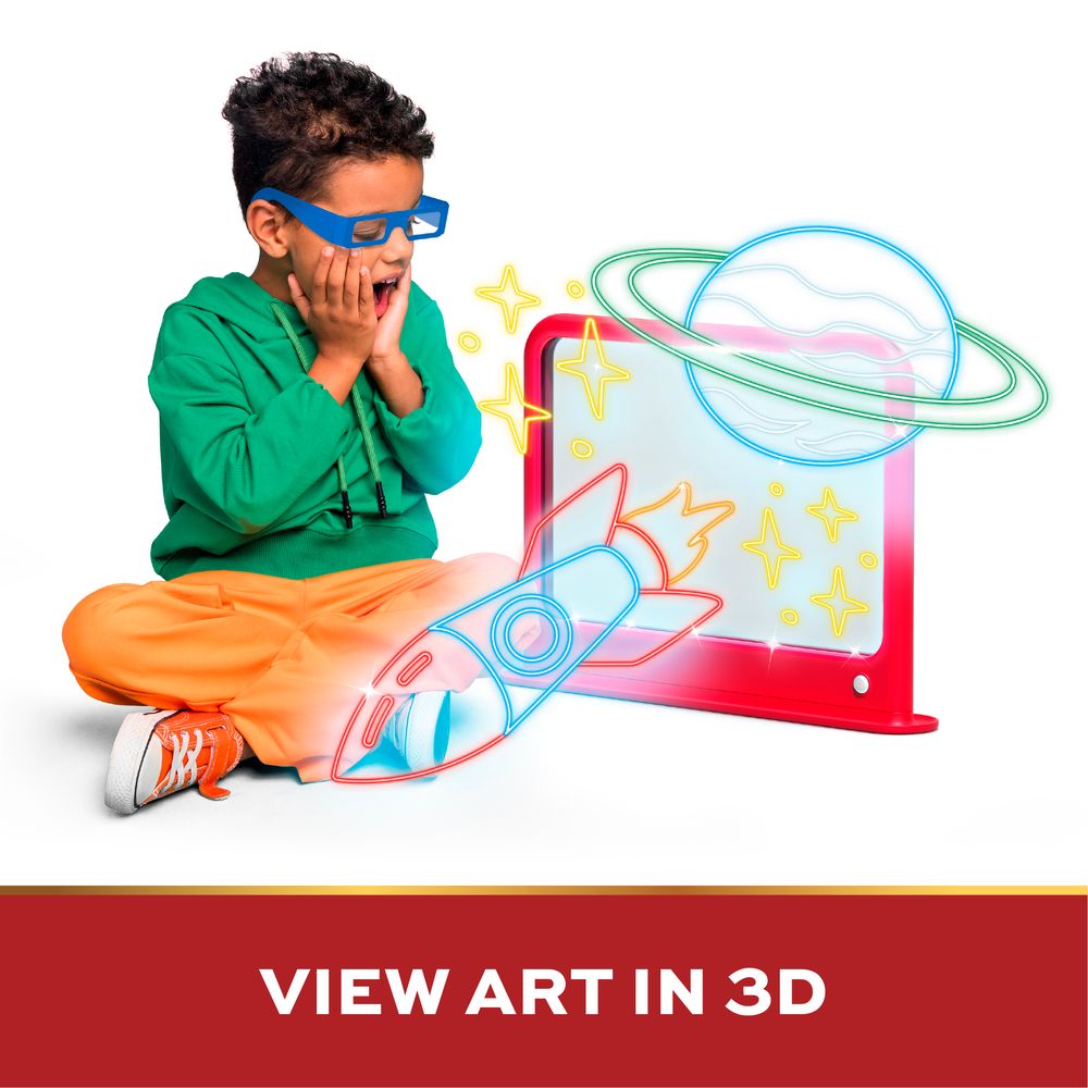  FAO Schwarz -  Ultimate Neon Light Board 11-Piece Set -  Creativity