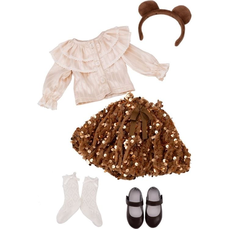  Ruby Red Fashion Friends -  Unbearably Cute Outfit -  Dolls
