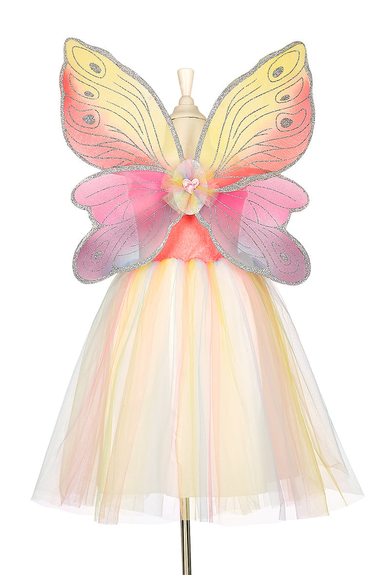 dress up fairy wings Valerie Costume & Set - 3-4 Years which makes them light Chiffon Corset Maxi Bridesmaid beafort bonnet Size:IT42
