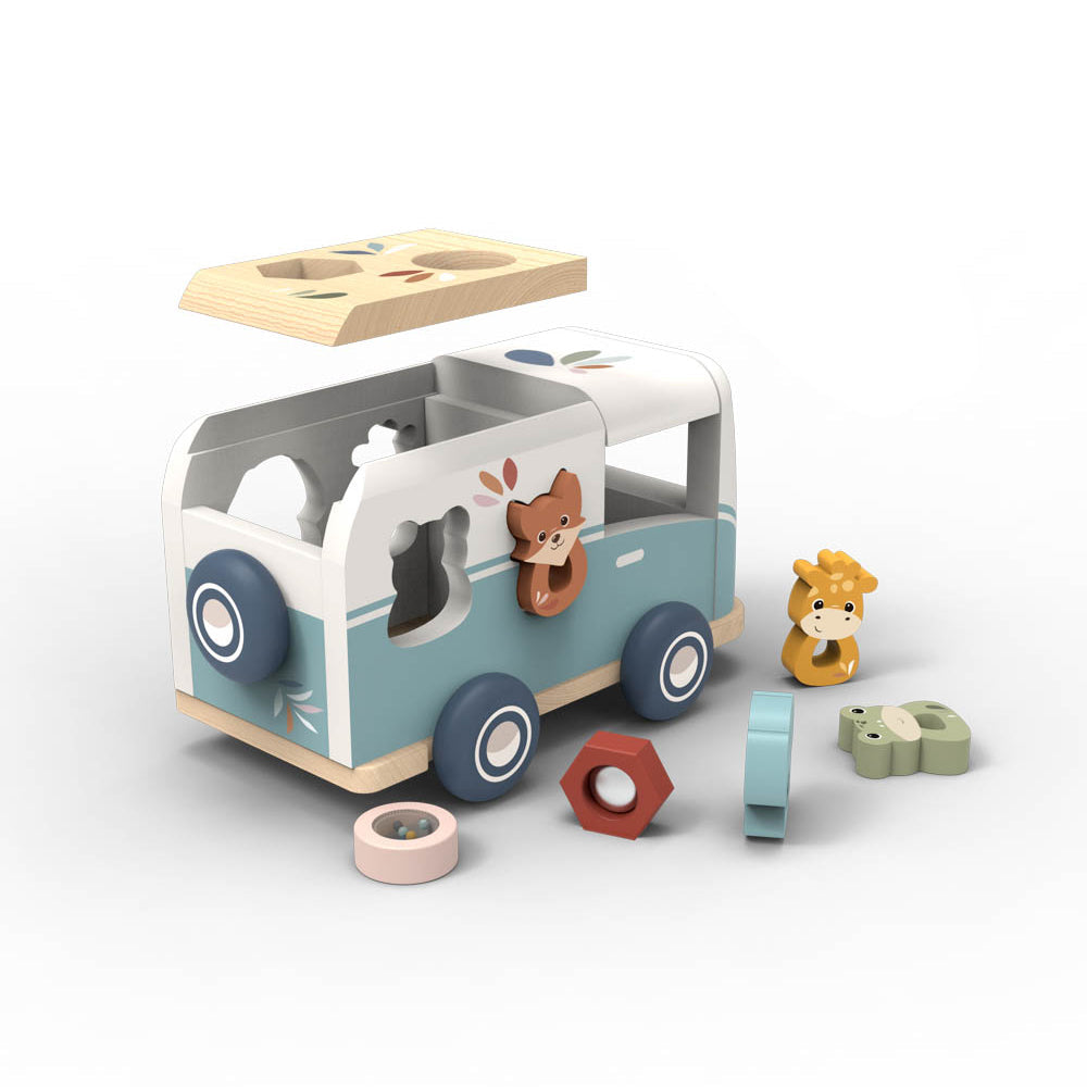  Speedy Monkey -  Van Shape Sorter -  Infants