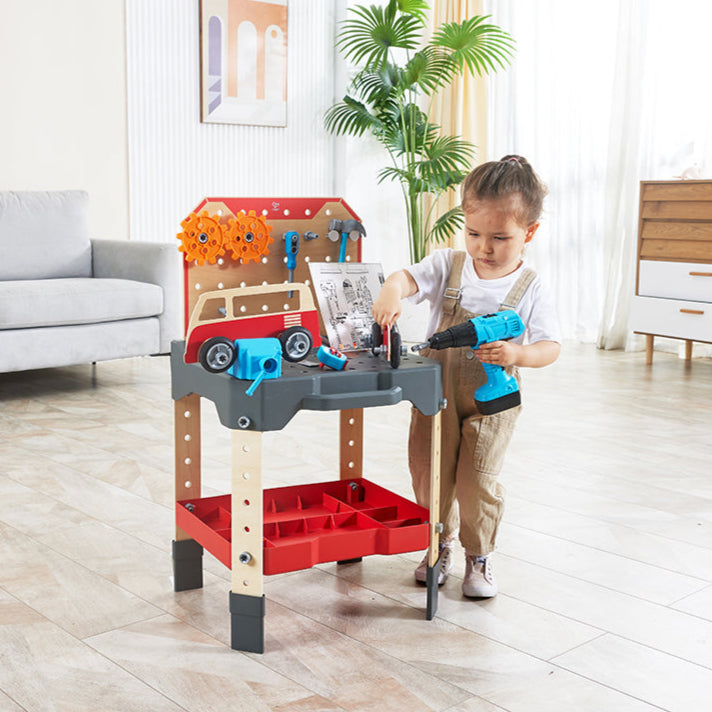  Hape -  Vehicle Service & Repair Workbench -  Preschool