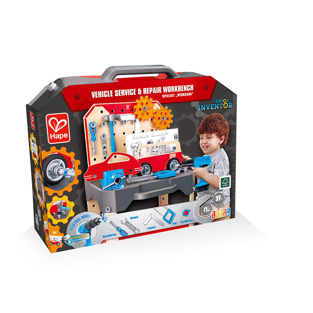  Hape -  Vehicle Service & Repair Workbench -  Preschool