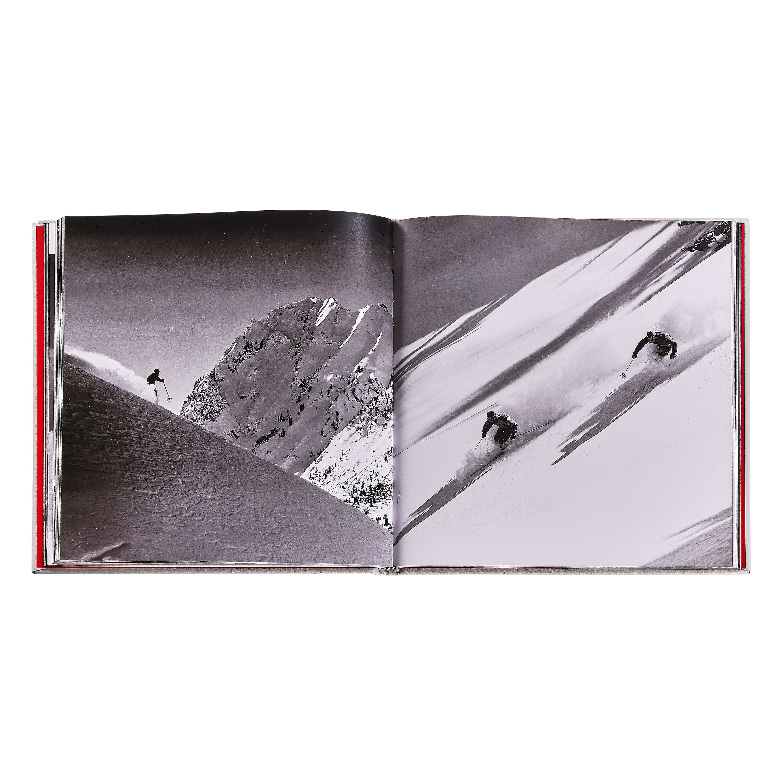  Graphic Image -  Vintage Skiing Book Leather Edition -  Books