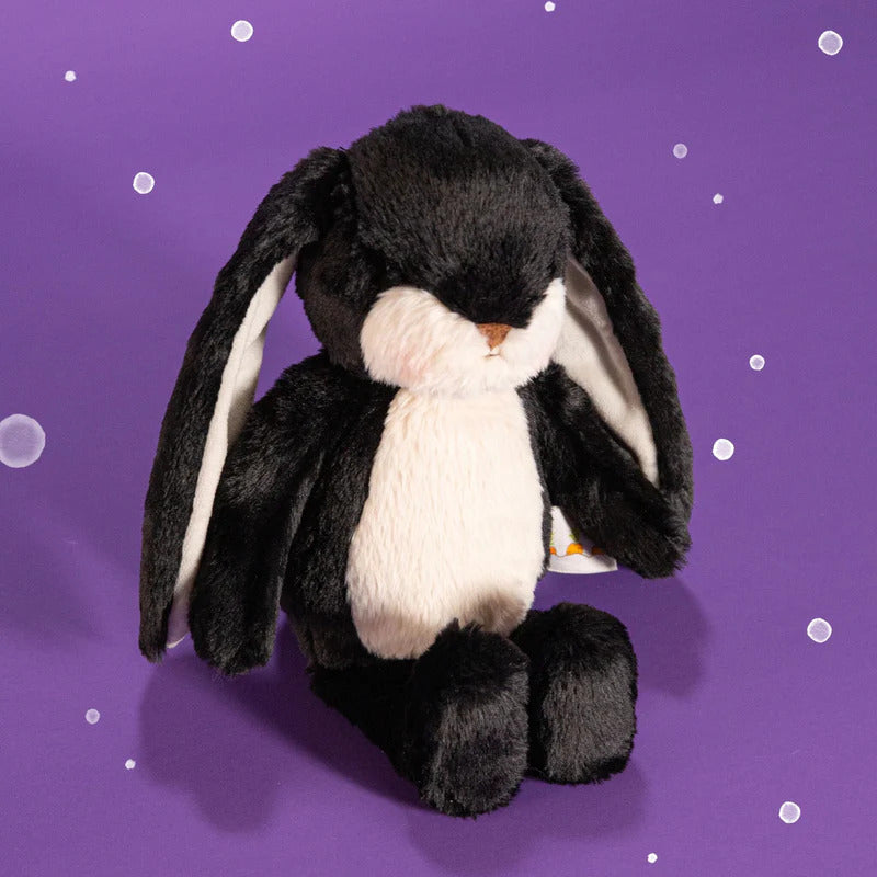 Bunnies By The Bay -  Wee Floppy Nibble Bunny Plush - Black -  Plush