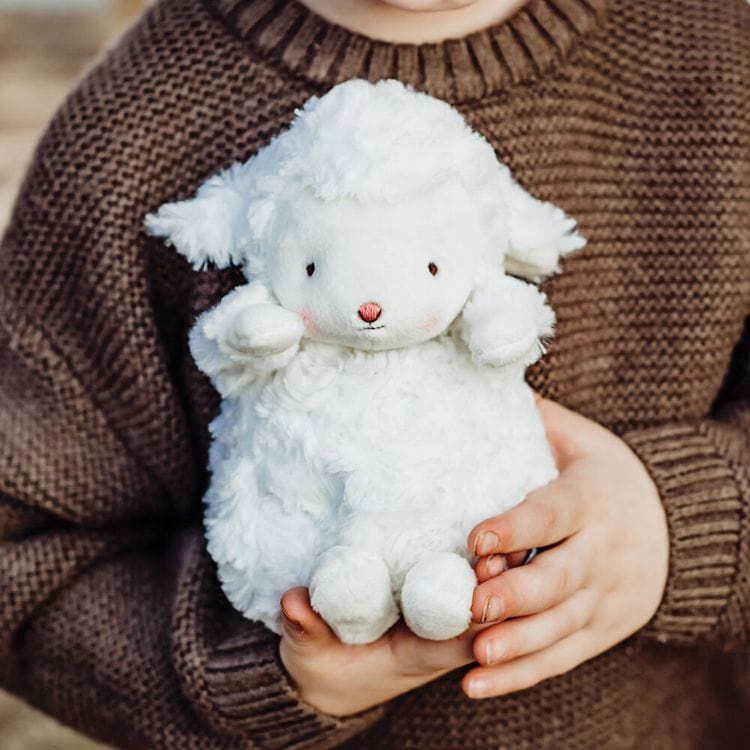  Bunnies By The Bay -  White Wee Kiddo Lamb Plush -  Plush