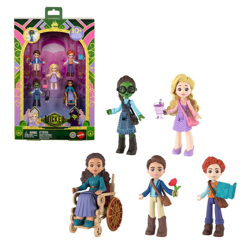  Wicked -  Wicked Students of Shiz Dolls Multipack -  Preschool