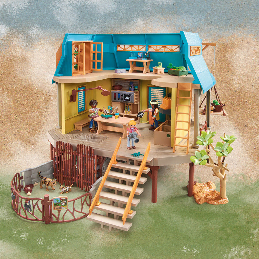  Playmobil -  Wiltopia Animal Care Station Playset -  Preschool