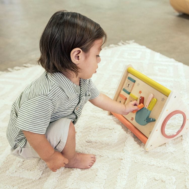  Wonder & Wise -  Wood Activity Triangle -  Infants