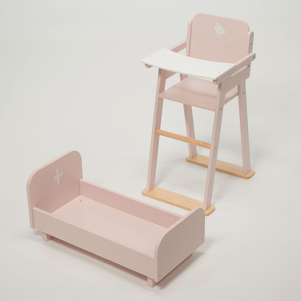 Mentari -  Wood Baby Doll Furniture Bundle -  Dolls