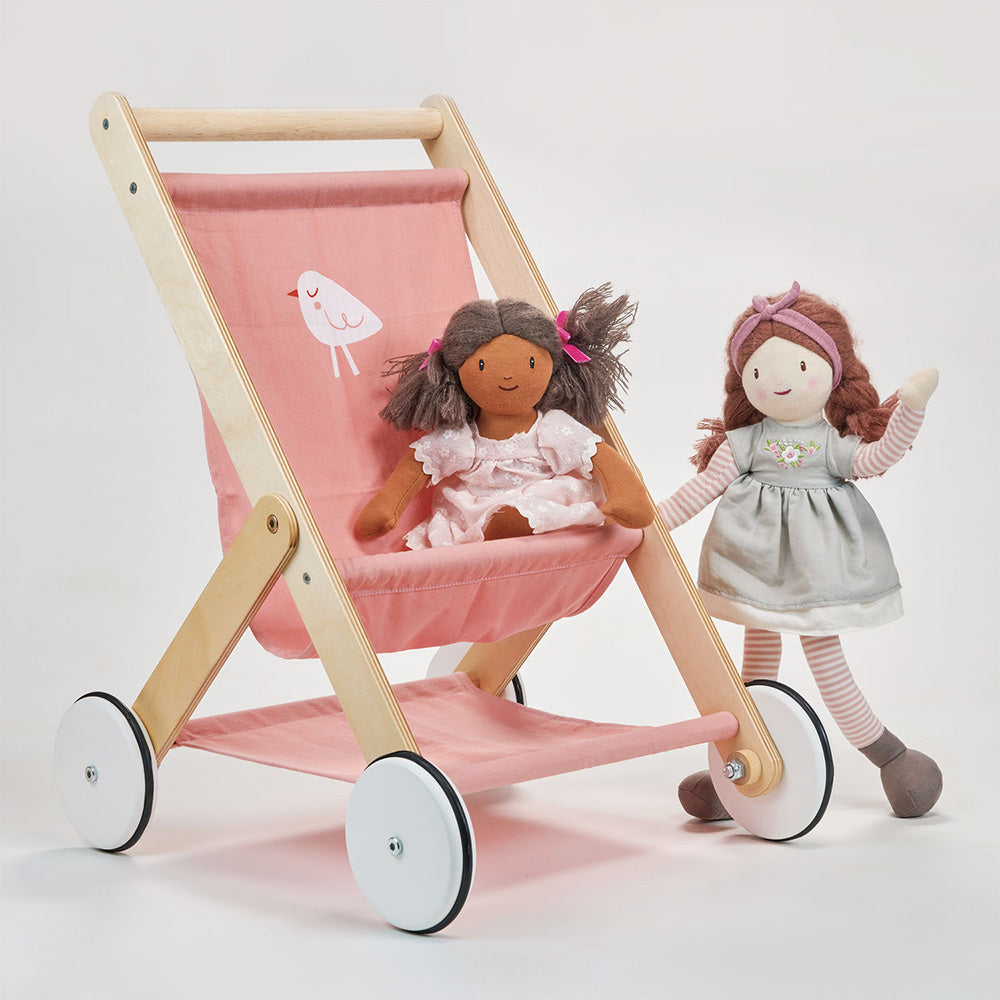Wood Baby Doll Stroller