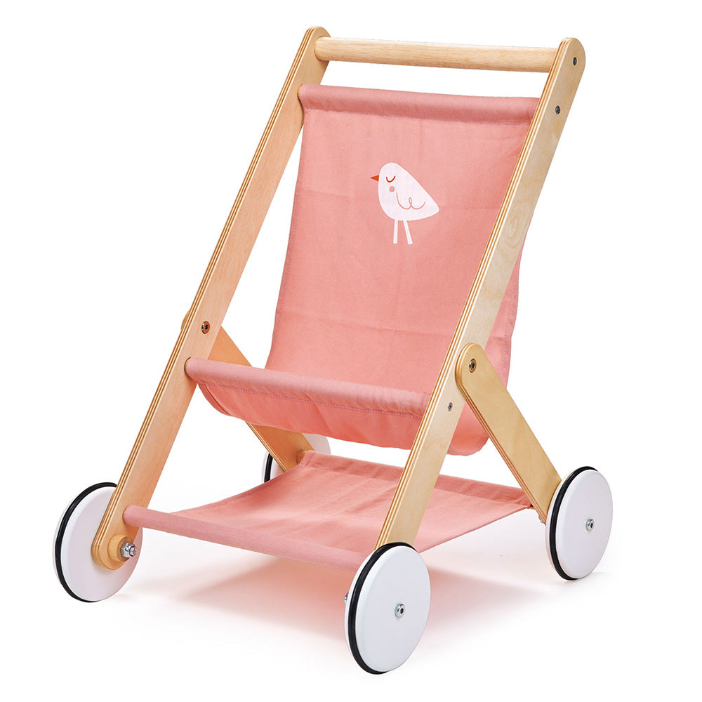  Mentari -  Wood Baby Doll Stroller -  Dolls