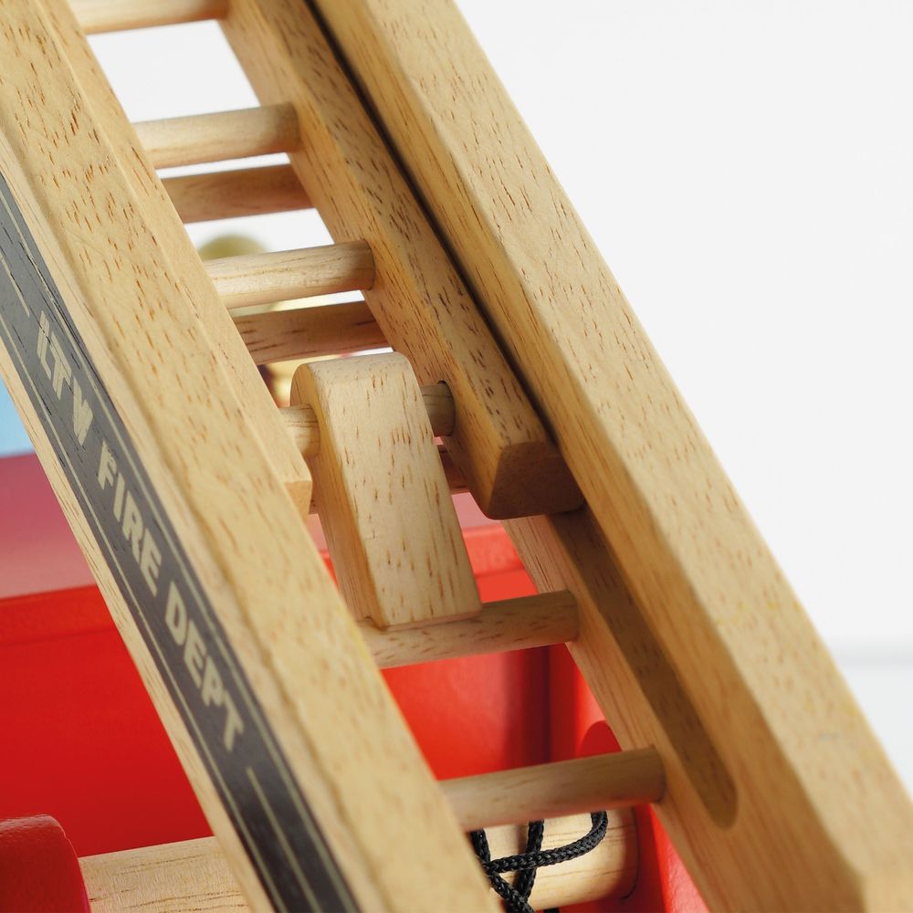  Le Toy Van -  Wood Fire Engine with Firefighters -  Preschool