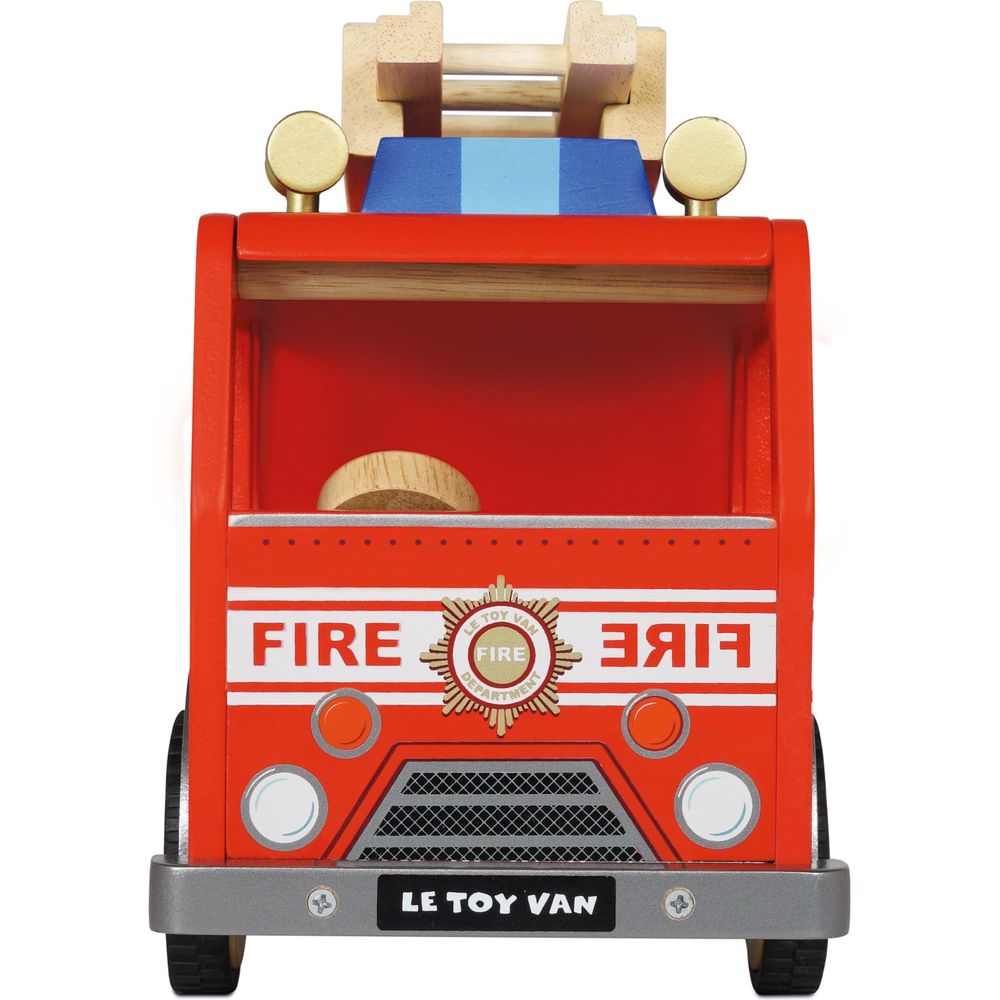  Le Toy Van -  Wood Fire Engine with Firefighters -  Preschool