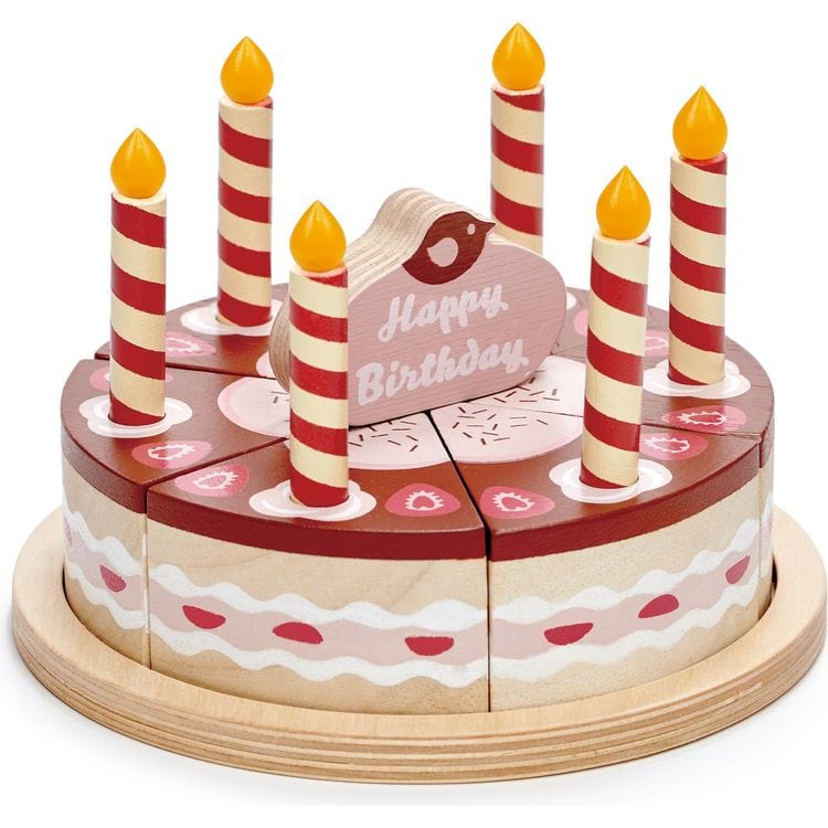  Tender Leaf Toys -  Wooden Birthday Party Collection Bundle -  Preschool