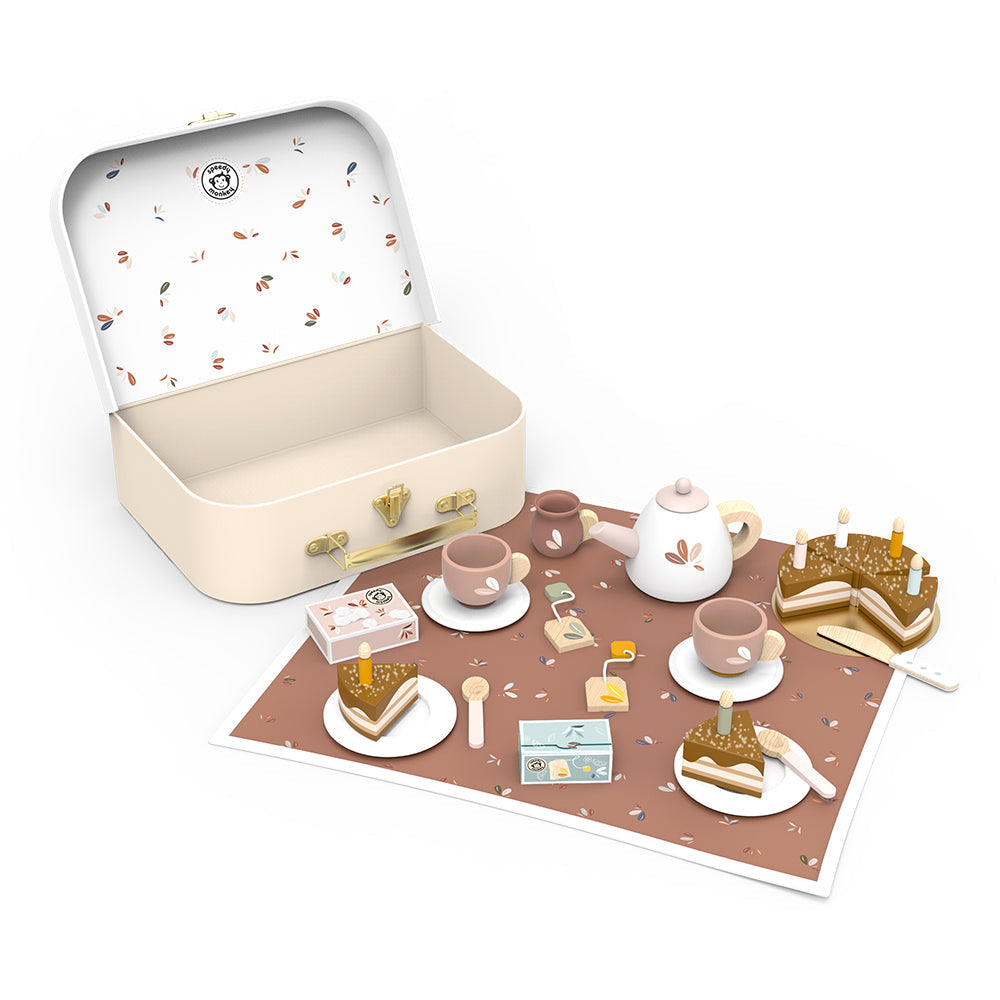  Speedy Monkey -  Wooden Birthday Tea Set -  Preschool