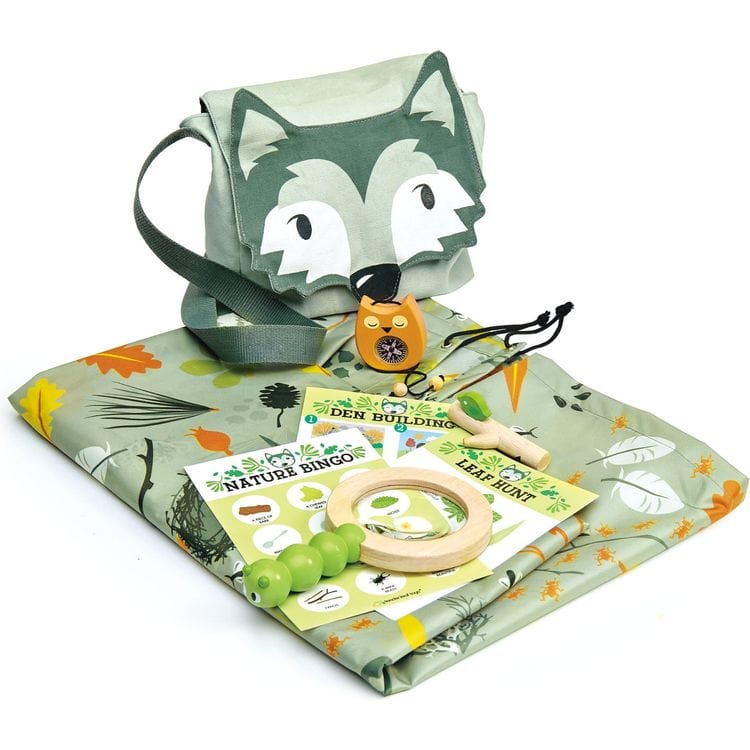  Tender Leaf Toys -  Wooden Forest Trail Kit -  Preschool