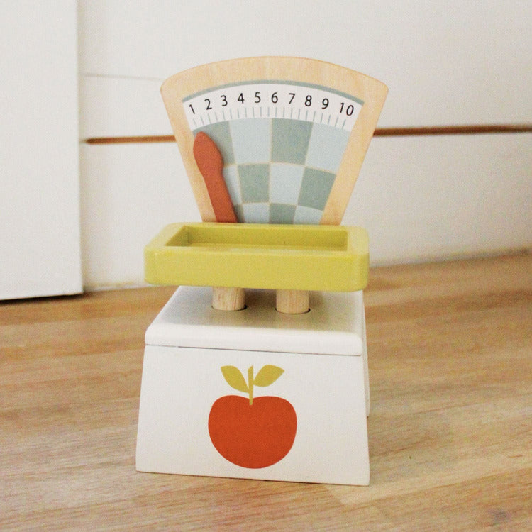  Tender Leaf Toys -  Wooden Market Scales -  Preschool