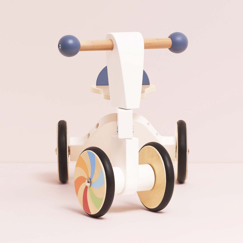  Le Toy Van -  Wooden Rainbow Ride-On Trike -  Infants
