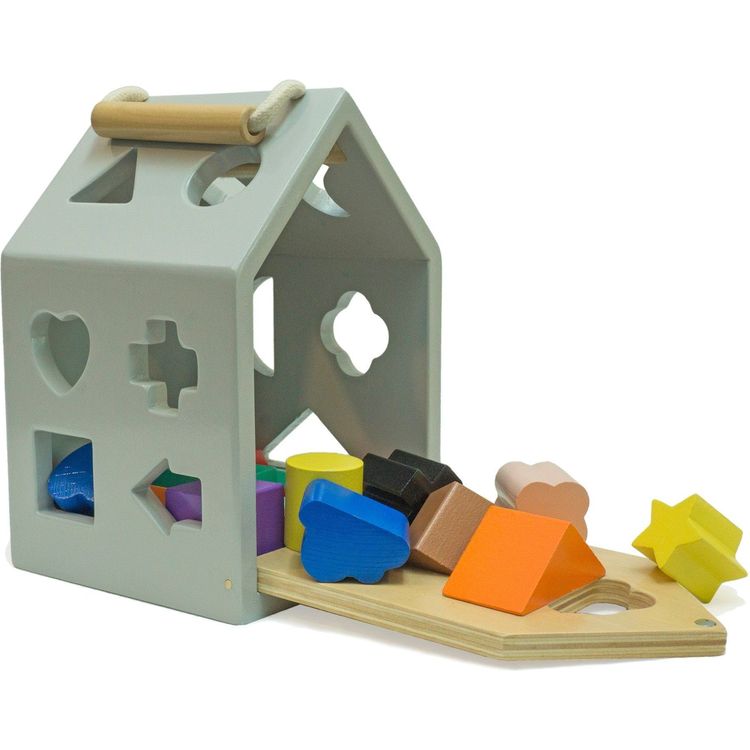  Wonder & Wise -  Wooden Shape Sorter -  Preschool