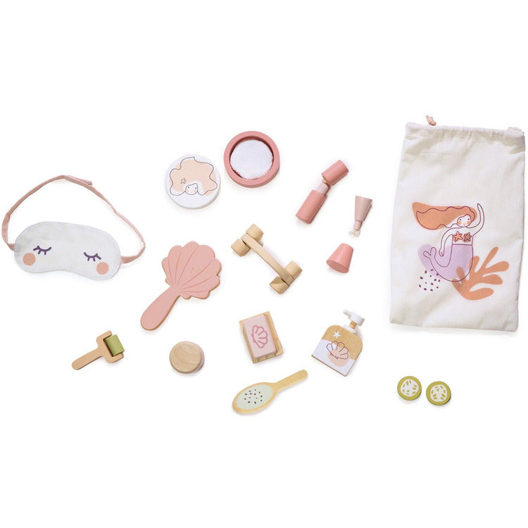  Tender Leaf Toys -  Wooden Spa Retreat Set -  Preschool