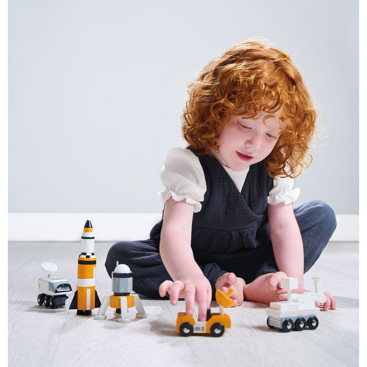  Tender Leaf Toys -  Wooden Space Voyager Set -  Preschool