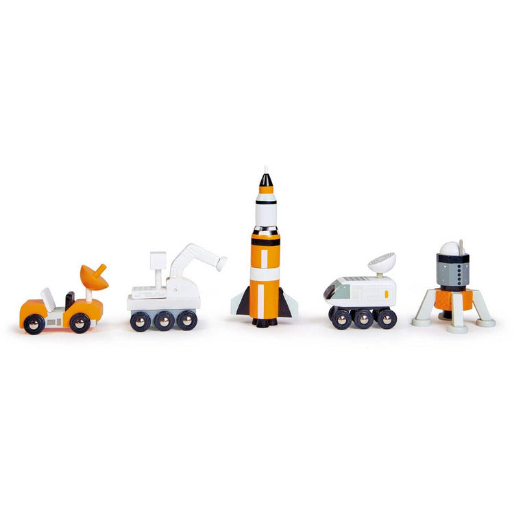  Tender Leaf Toys -  Wooden Space Voyager Set -  Preschool