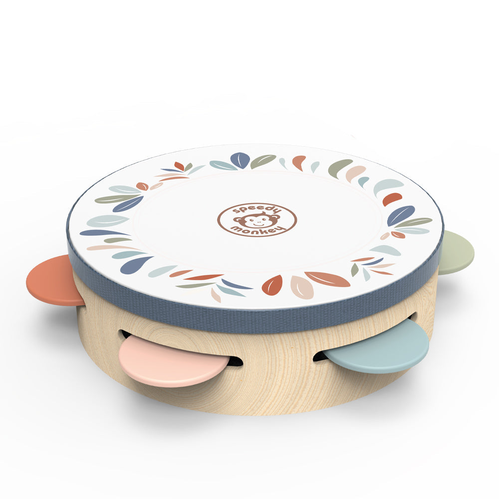  Speedy Monkey -  Wooden Tambourine -  Music