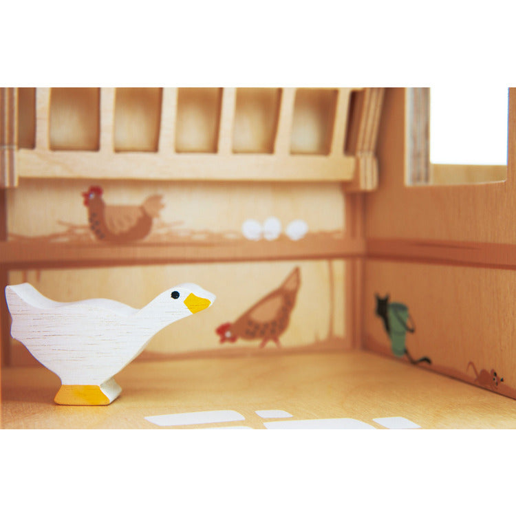  Tender Leaf Toys -  Wooden Tender Leaf Farm Playset -  Preschool