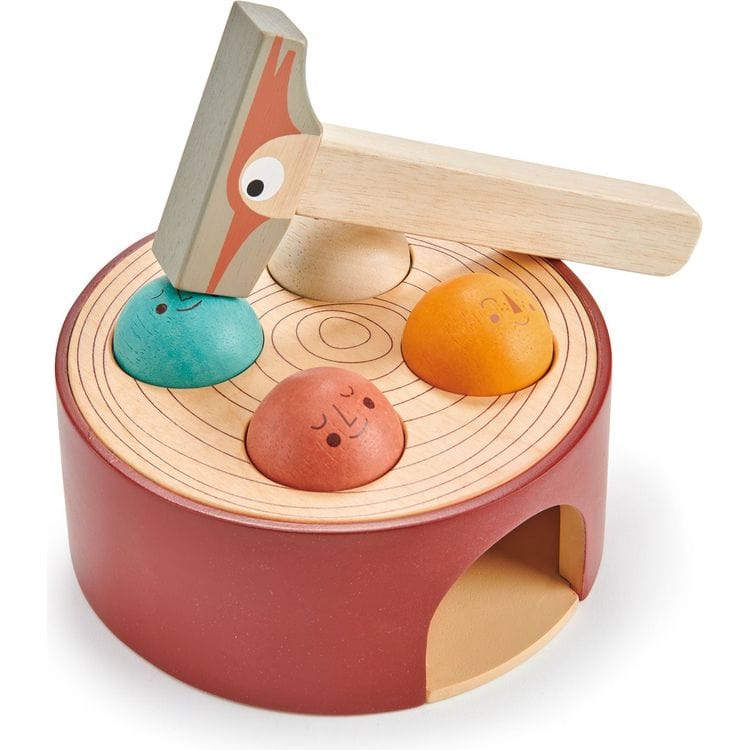  Tender Leaf Toys -  Wooden Woodpecker Game -  Preschool