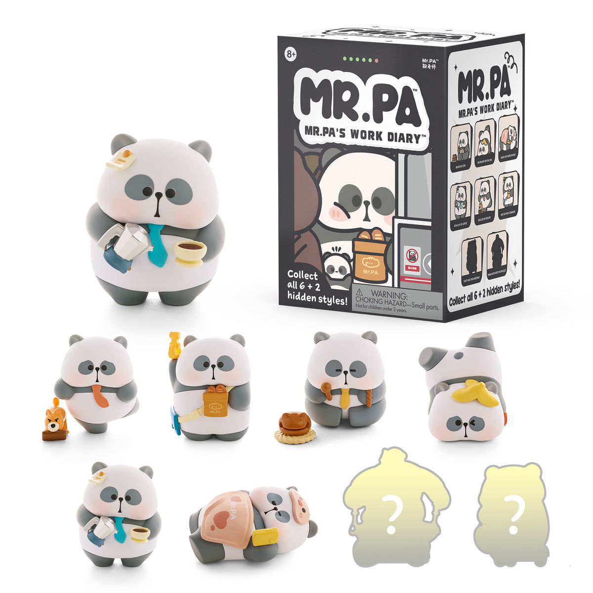 Iconic Drops -  Work Diary Figure Blind Box -  Collectibles