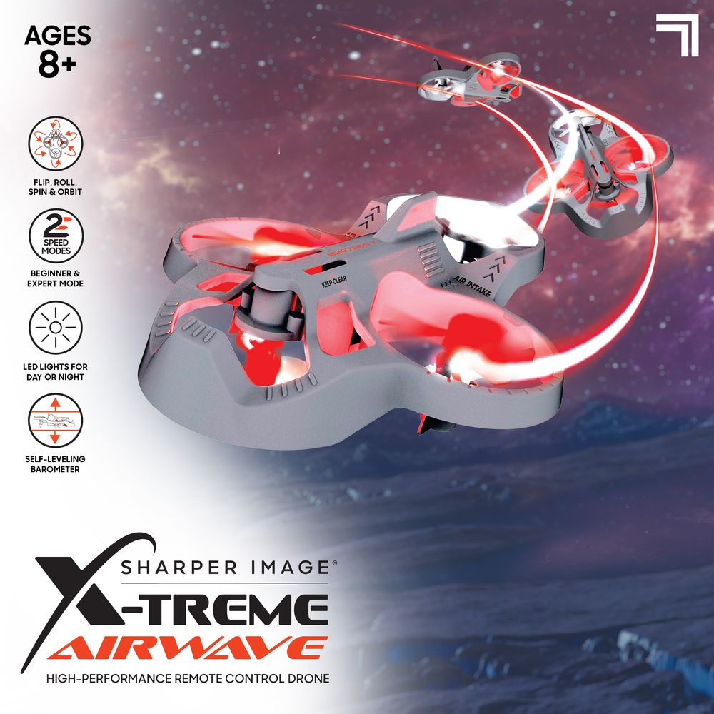 X-Treme Airwave Drone | Sharper Image